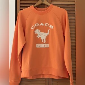 Men’s Coach Rexy School Crewneck Sweater - Never Worn